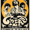 Cream 1968 Concert Poster – Eric Clapton, Jack Bruce & Ginger Baker