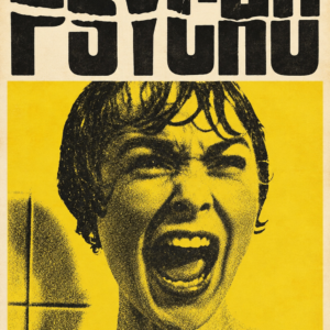 Psycho 1960 – Classic Hitchcock Thriller Movie Wall Art