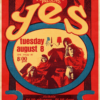 Yes Vintage Concert Poster – Northwest Releasing Psychedelic Rock Poster