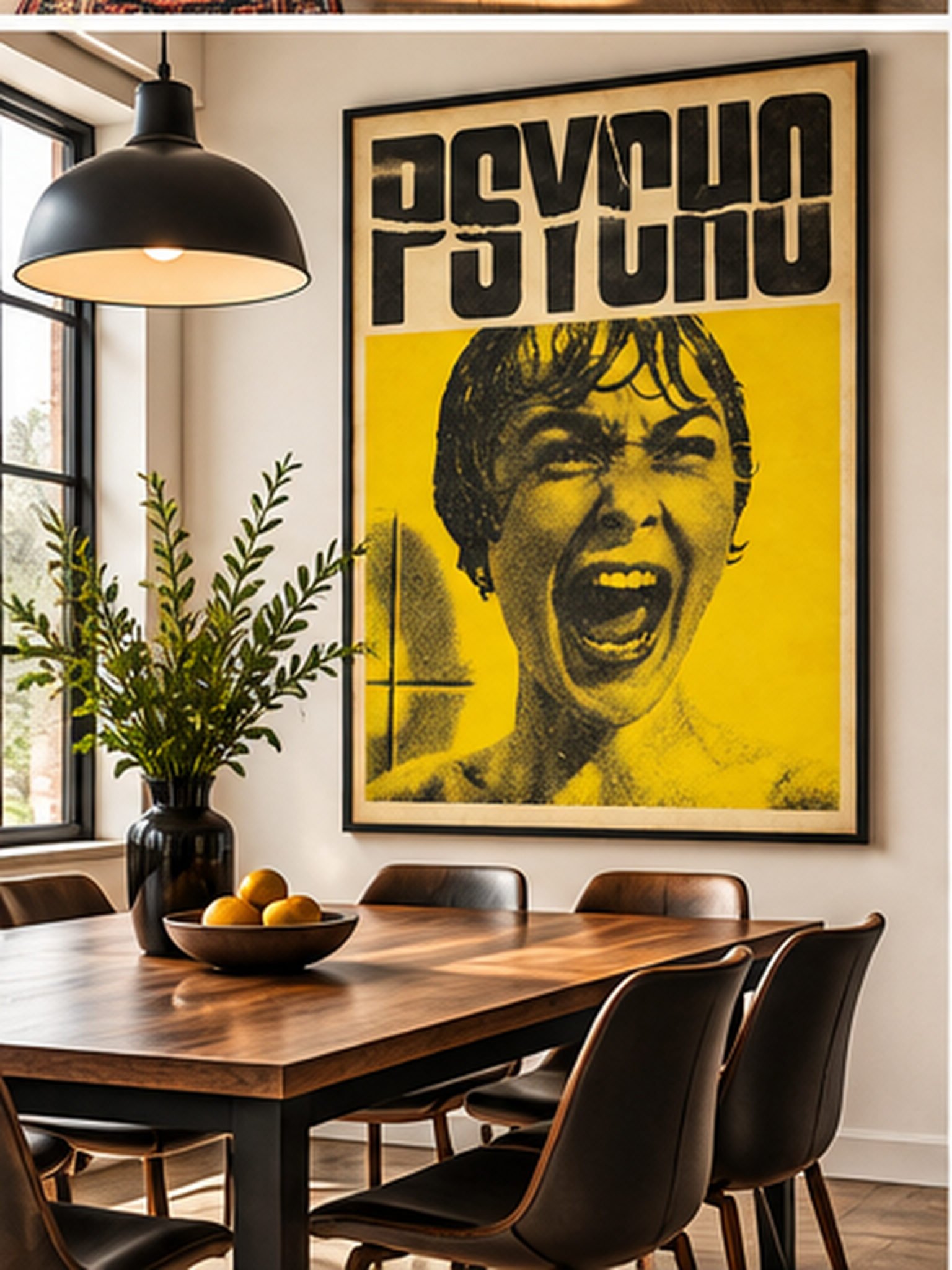 Psycho 1960 – Classic Hitchcock Thriller Movie Wall Art