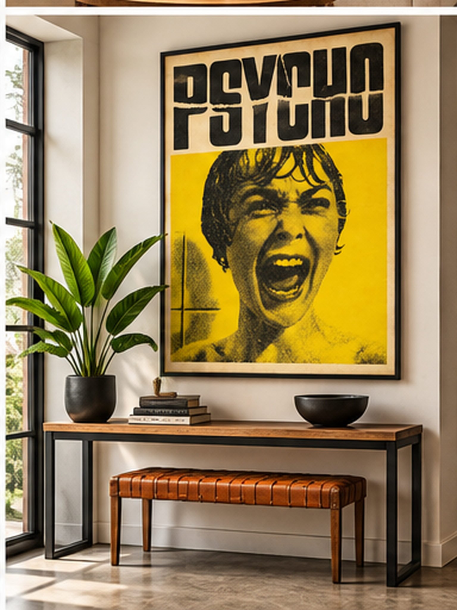 Psycho 1960 – Classic Hitchcock Thriller Movie Wall Art